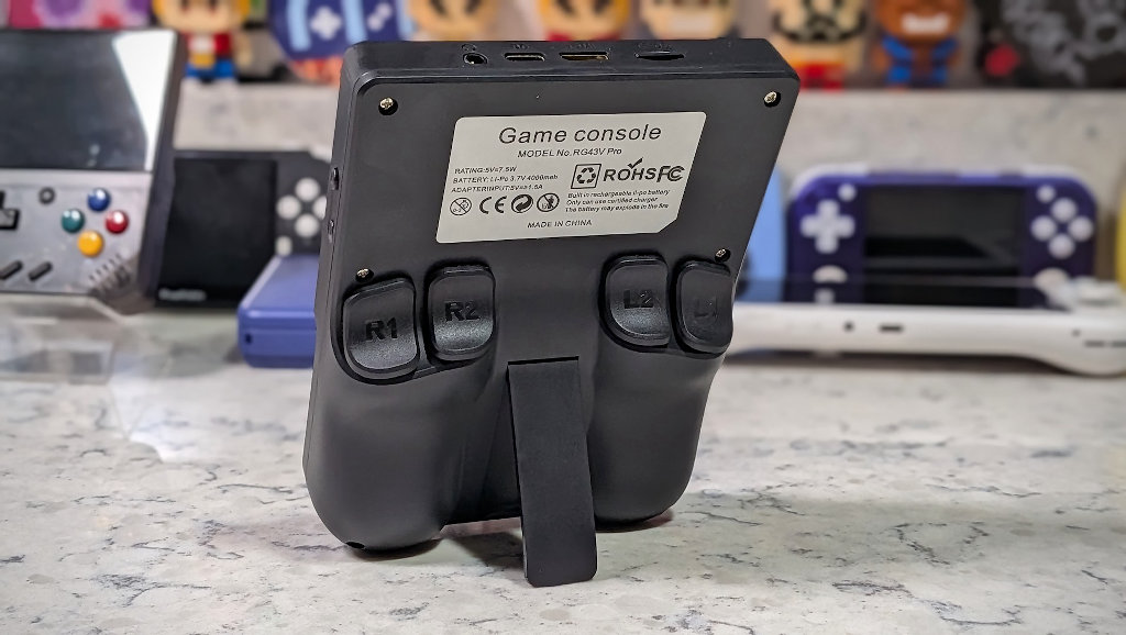 AISLPC_RG43V_Pro_Rear_Kickstand_Triggers | Retro Handhelds AISLPC_RG43V_Pro_Rear_Kickstand_Triggers