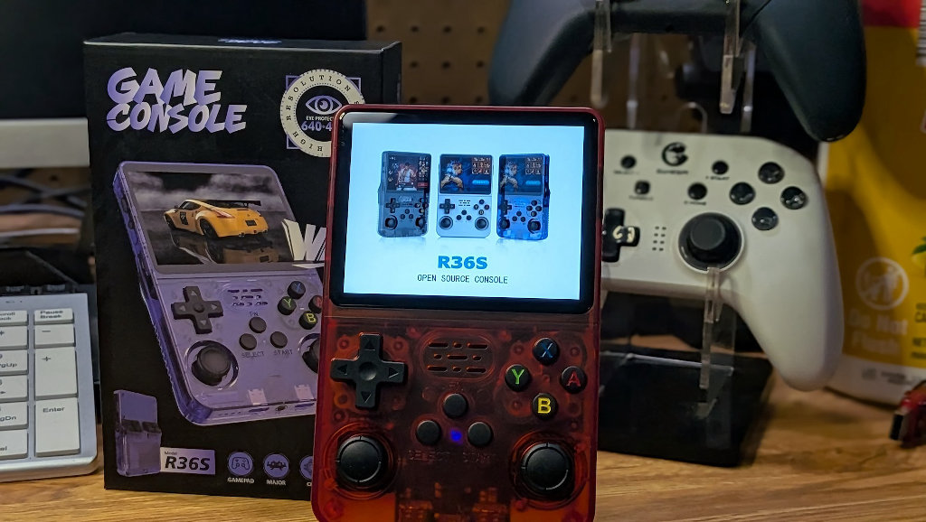 Game_Console_R36S_Micro_Center_Stock_Boot | Retro Handhelds Game_Console_R36S_Micro_Center_Stock_Boot