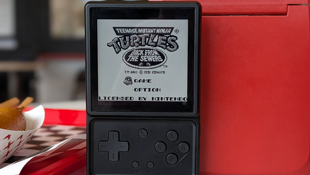 Anbernic_RG_Rotate_TMNT_Close | Retro Handhelds Anbernic_RG_Rotate_TMNT_Close