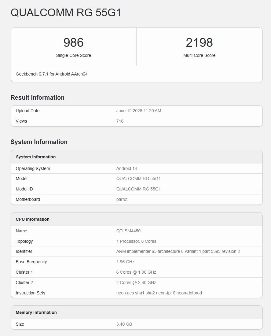 RG-55G1-Geekbench-Scorespng | Retro Handhelds