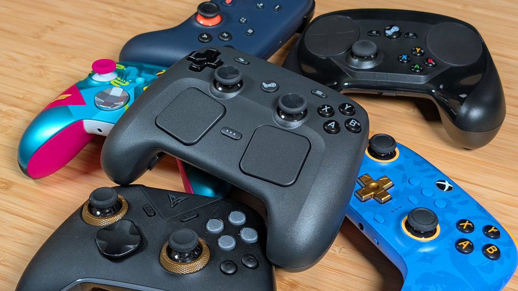 Steam Controller Review - Stacked on top of other controller options | Retro Handhelds Steam Controller Review - Stacked on top of other controller options
