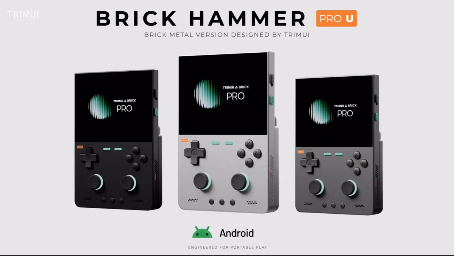 TrimUI Brick Hammer Pro U - Announcement Banner