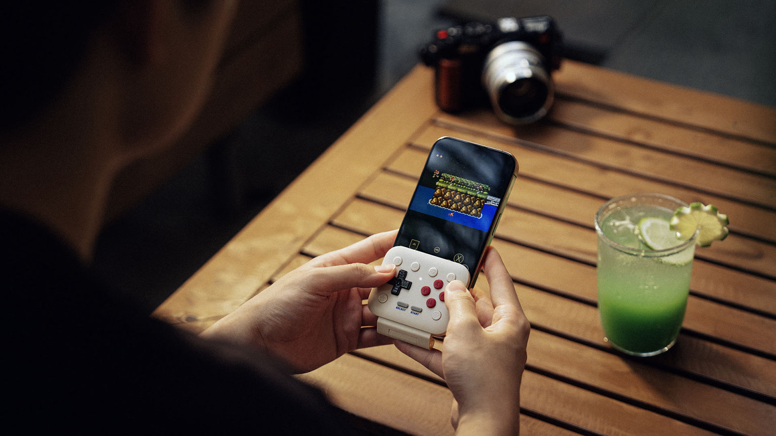 8BitDo-FlipPad-In-Hand-at-Tablejpg | Retro Handhelds