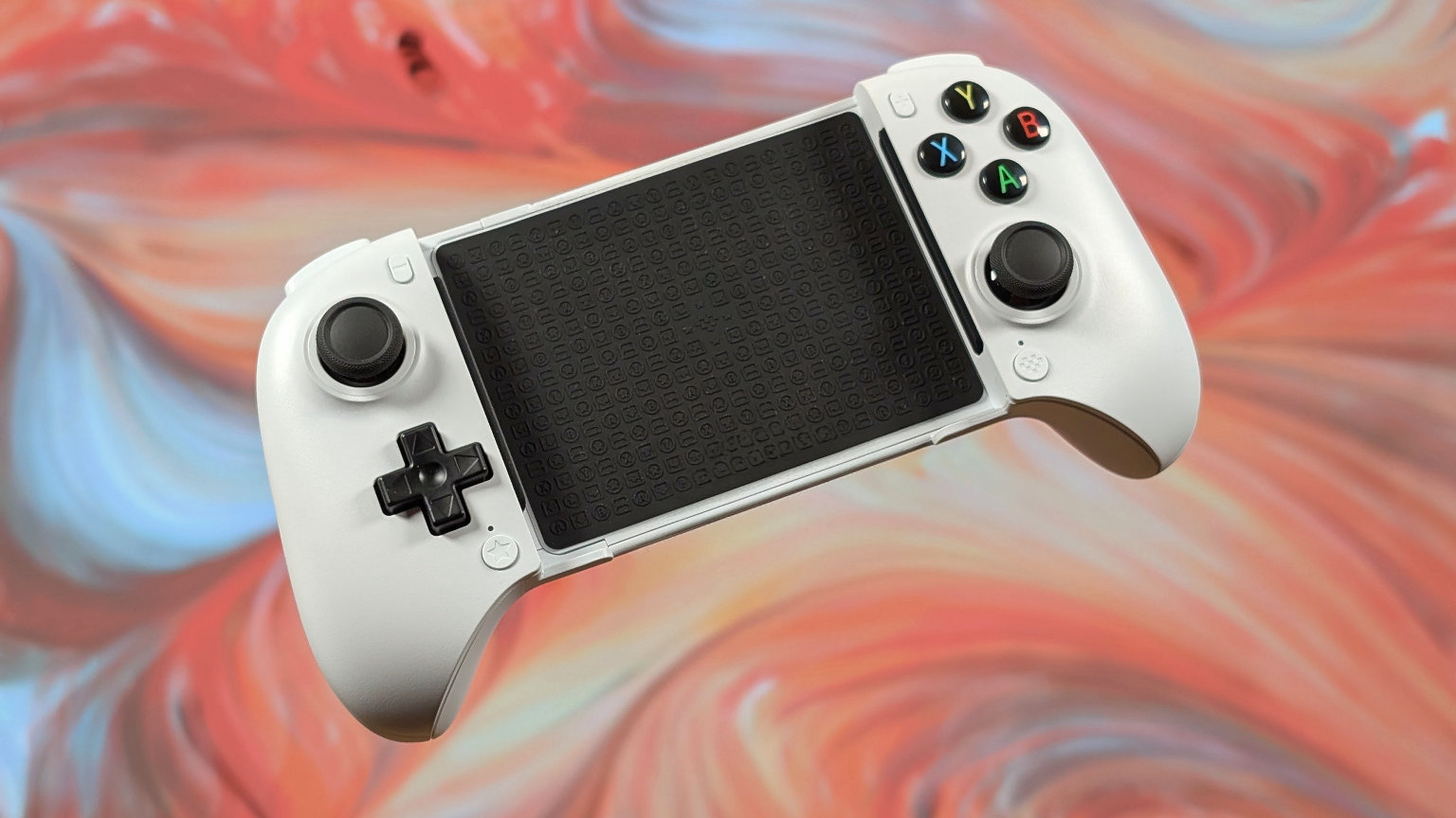 8BitDo Ultimate Telescopic with TV Background | Retro Handhelds 8BitDo Ultimate Telescopic with TV Background