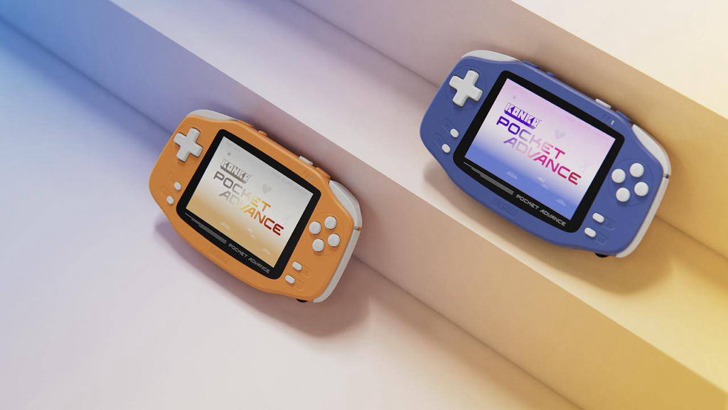 KONKR Pocket Advance Blue and Orange 2 | Retro Handhelds KONKR Pocket Advance Blue and Orange 2