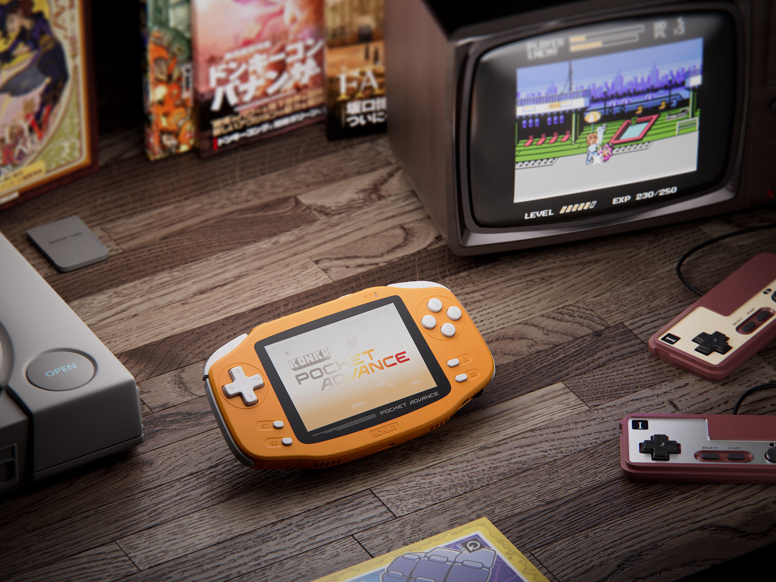 KONKR Pocket Advance Design Reveal Render