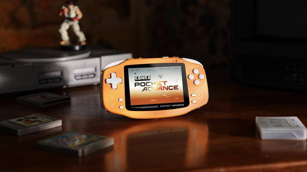 KONKR Pocket Advance Orange 2 1024x576 | Retro Handhelds KONKR Pocket Advance Orange 2 1024x576