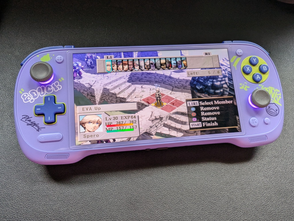 Stella Deus PS2 Widescreen on Konkr Pocket Fit 8 Elite B. Duck