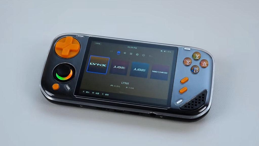miniloong orange/black | Retro Handhelds miniloong orange/black