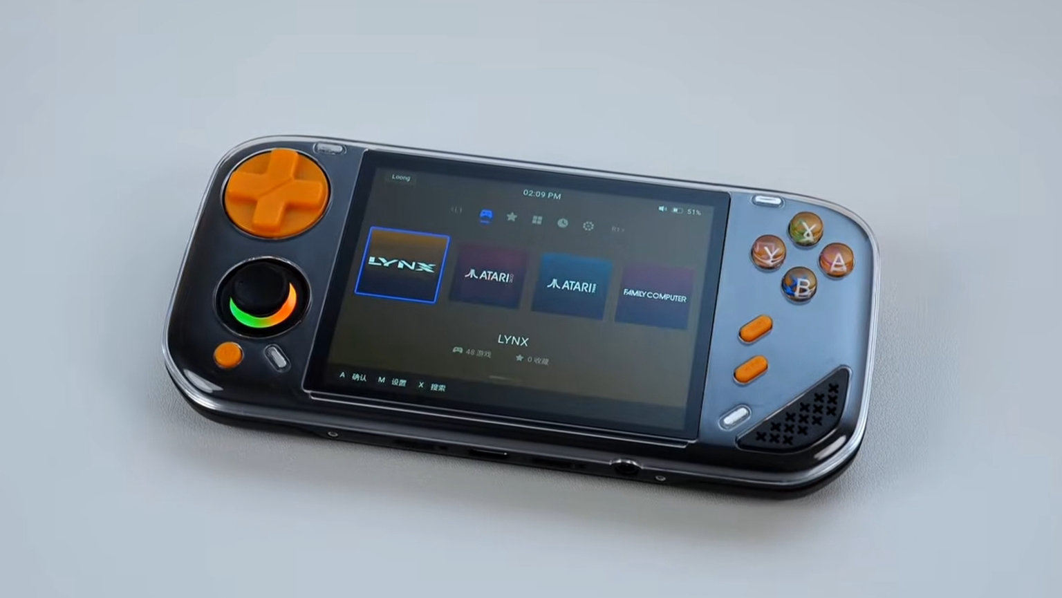 miniloong orange/black | Retro Handhelds miniloong orange/black