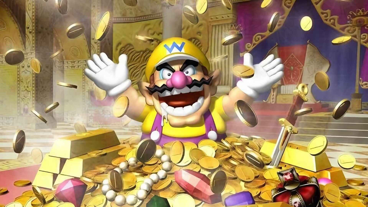 Wario World Banner Promo Image | Retro Handhelds Wario World Banner Promo Image