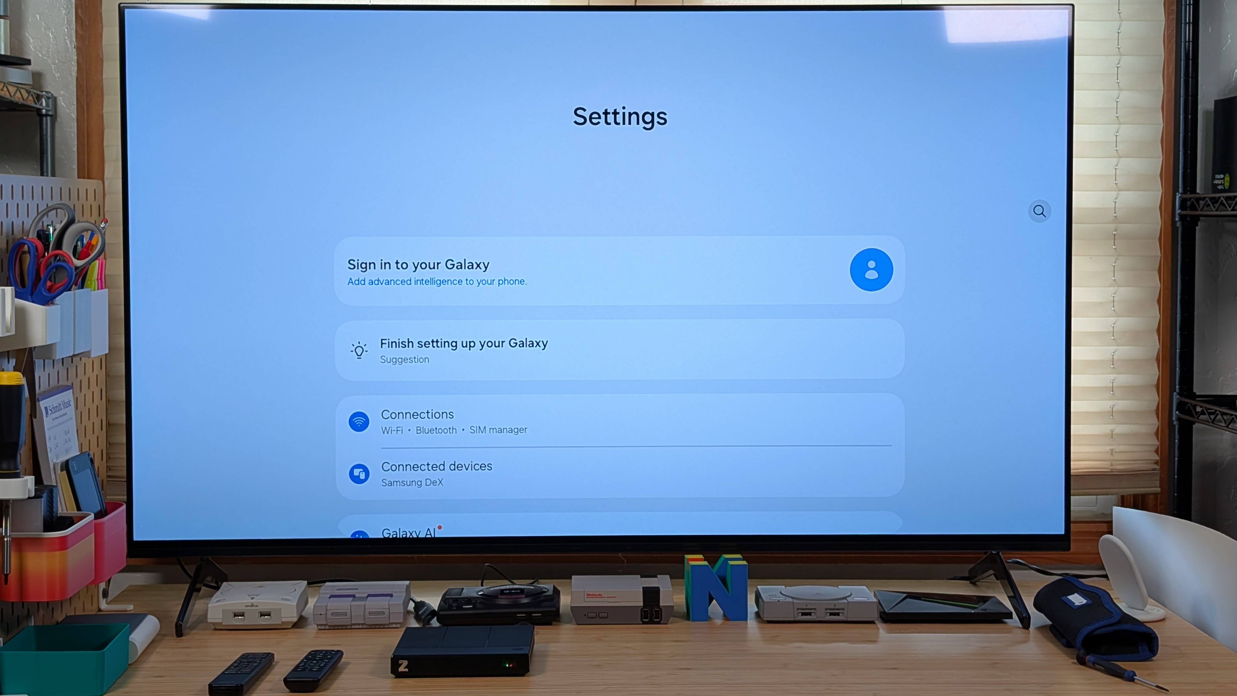 Z Box Lite Settings Menu