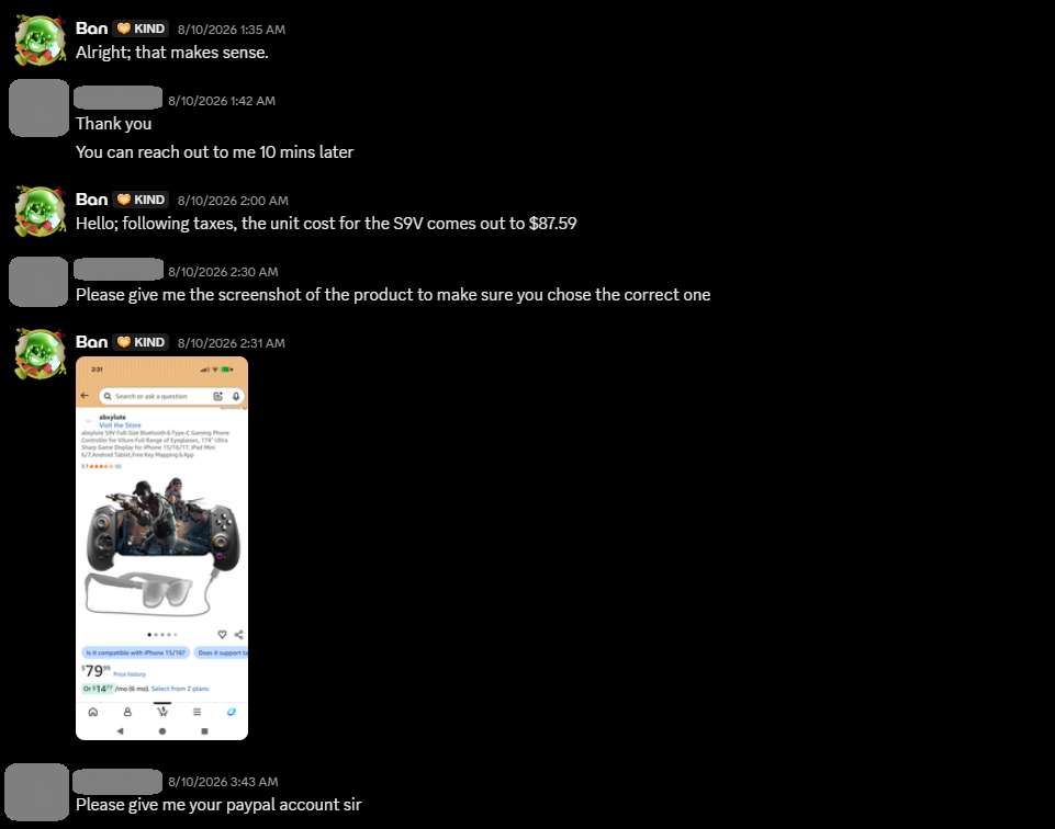 Abxylute Confirmation | Retro Handhelds Abxylute Confirmation