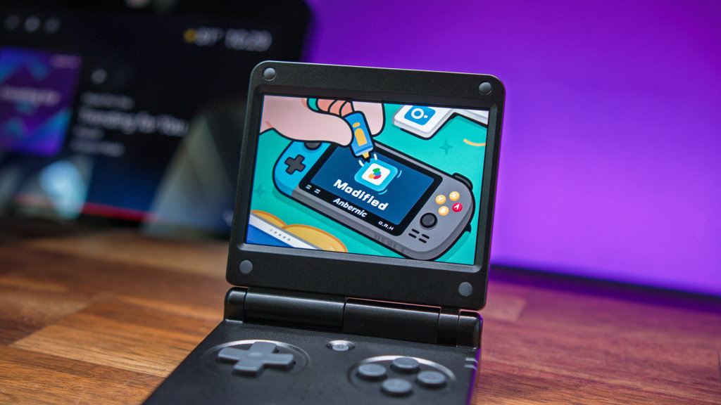 Anbernic RG SP Review Stock OS Mod Boot Screen 1024x576 | Retro Handhelds Anbernic RG SP Review Stock OS Mod Boot Screen 1024x576