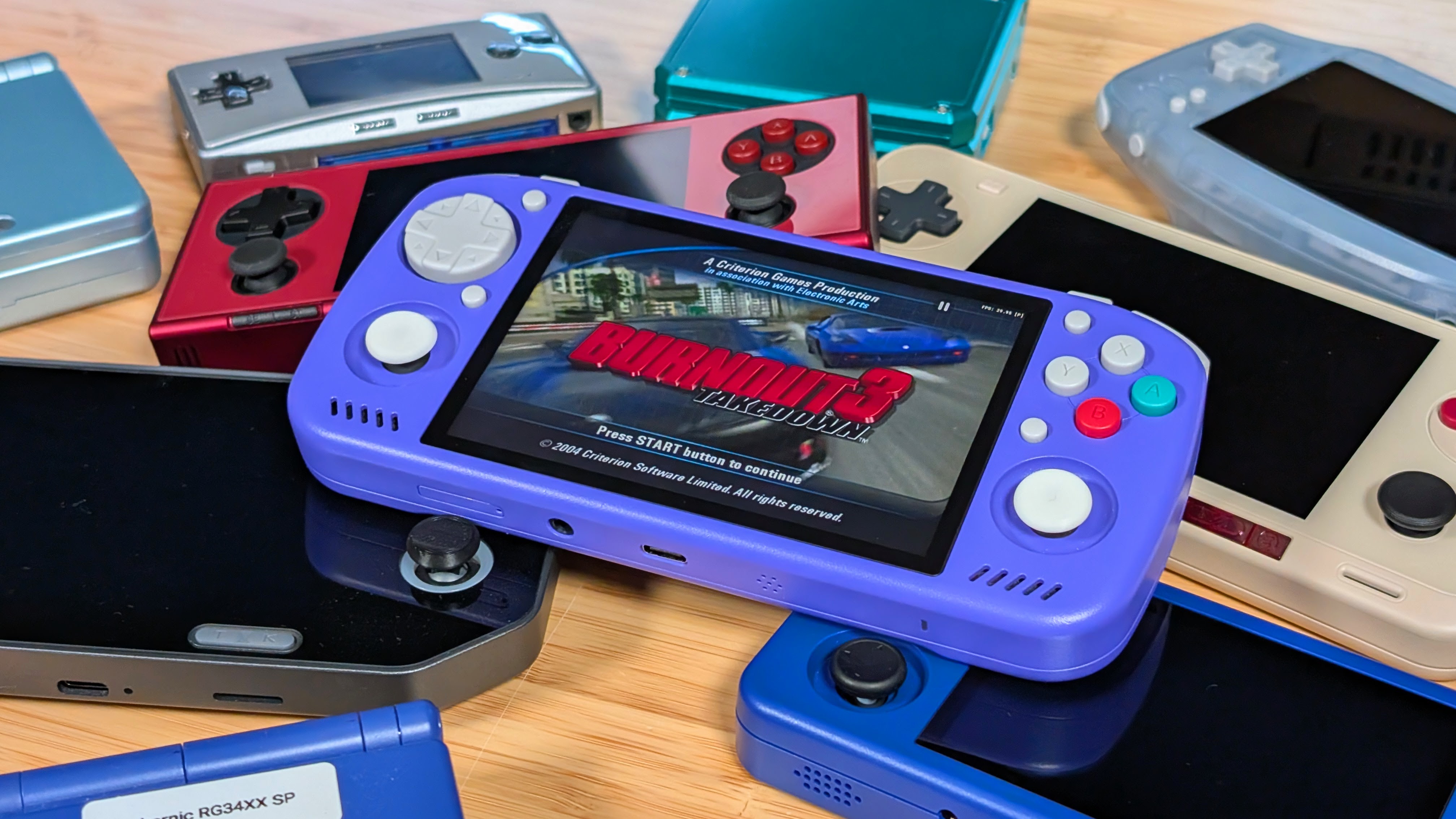 KTR2 on a Handheld Stack | Retro Handhelds KTR2 on a Handheld Stack