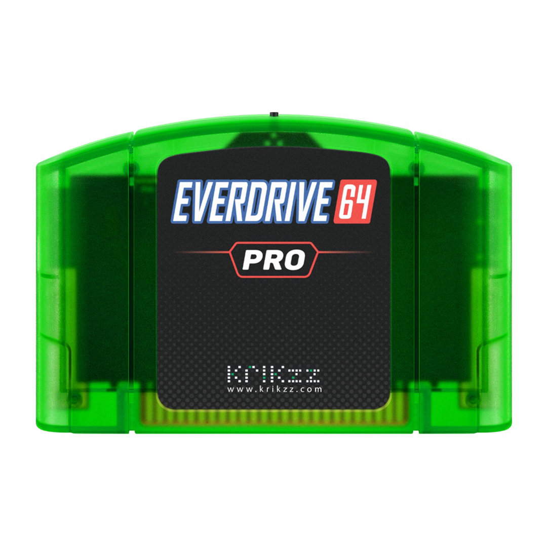 Krikzz Everdrive 64 Pro Jungle Green