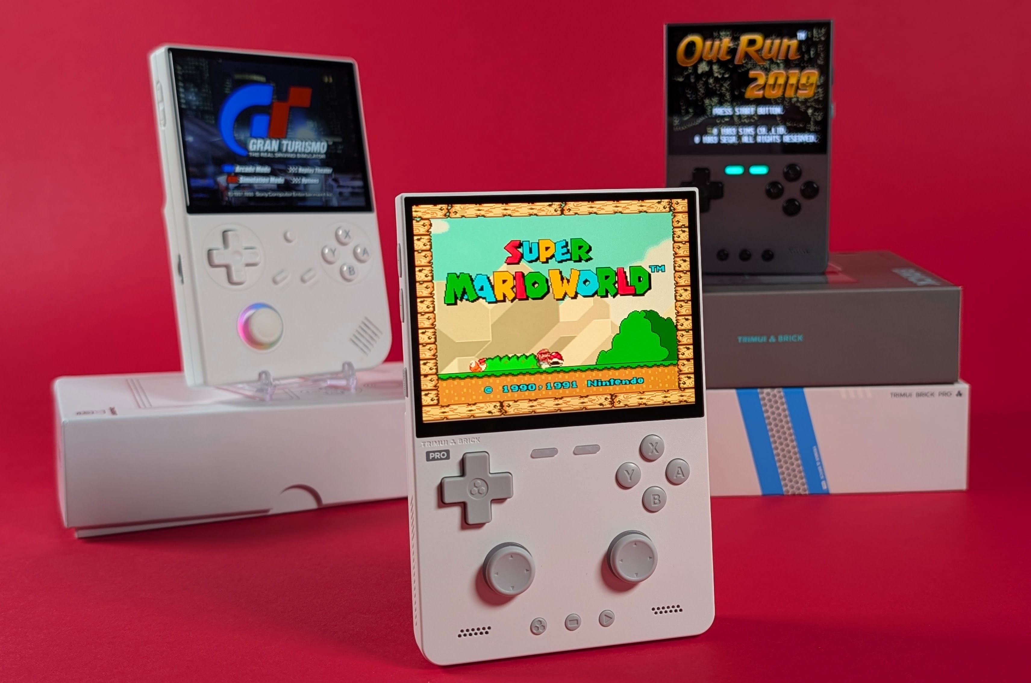 TrimUI Brick Pro Brick Hammer 40XX V Red Stage | Retro Handhelds TrimUI Brick Pro Brick Hammer 40XX V Red Stage