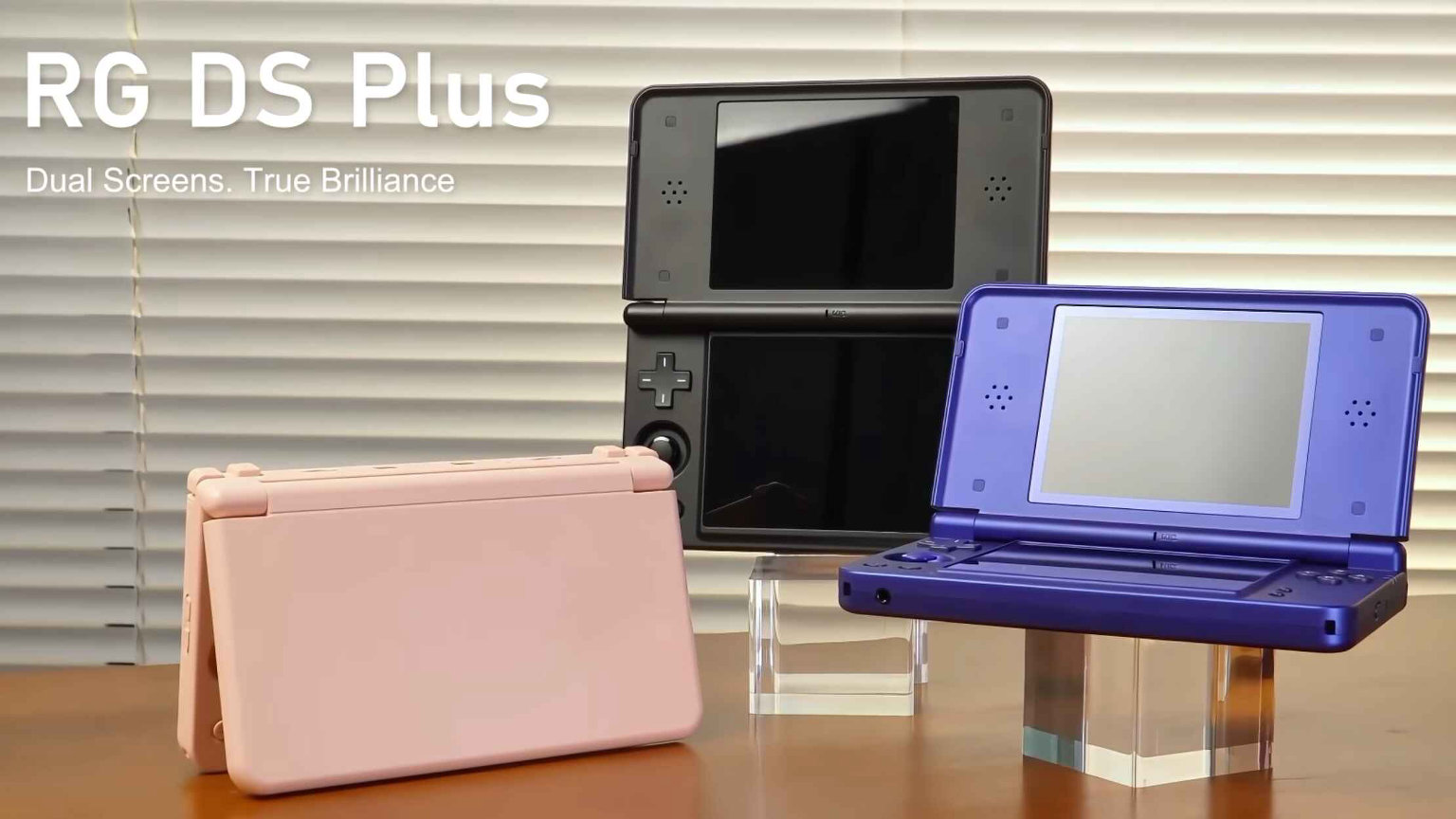 Anbernic RG DS Plus - Announcement Hero | Retro Handhelds Anbernic RG DS Plus - Announcement Hero