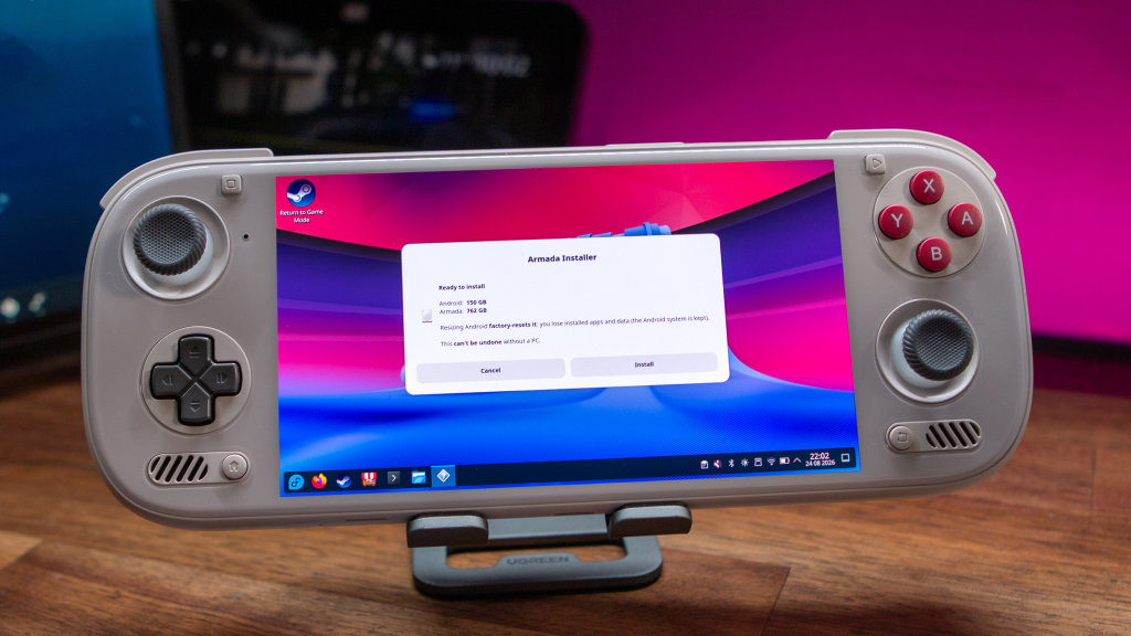 Armada Installer Partition Confirmation AYN Odin 3 1024x576 | Retro Handhelds Armada Installer Partition Confirmation AYN Odin 3 1024x576