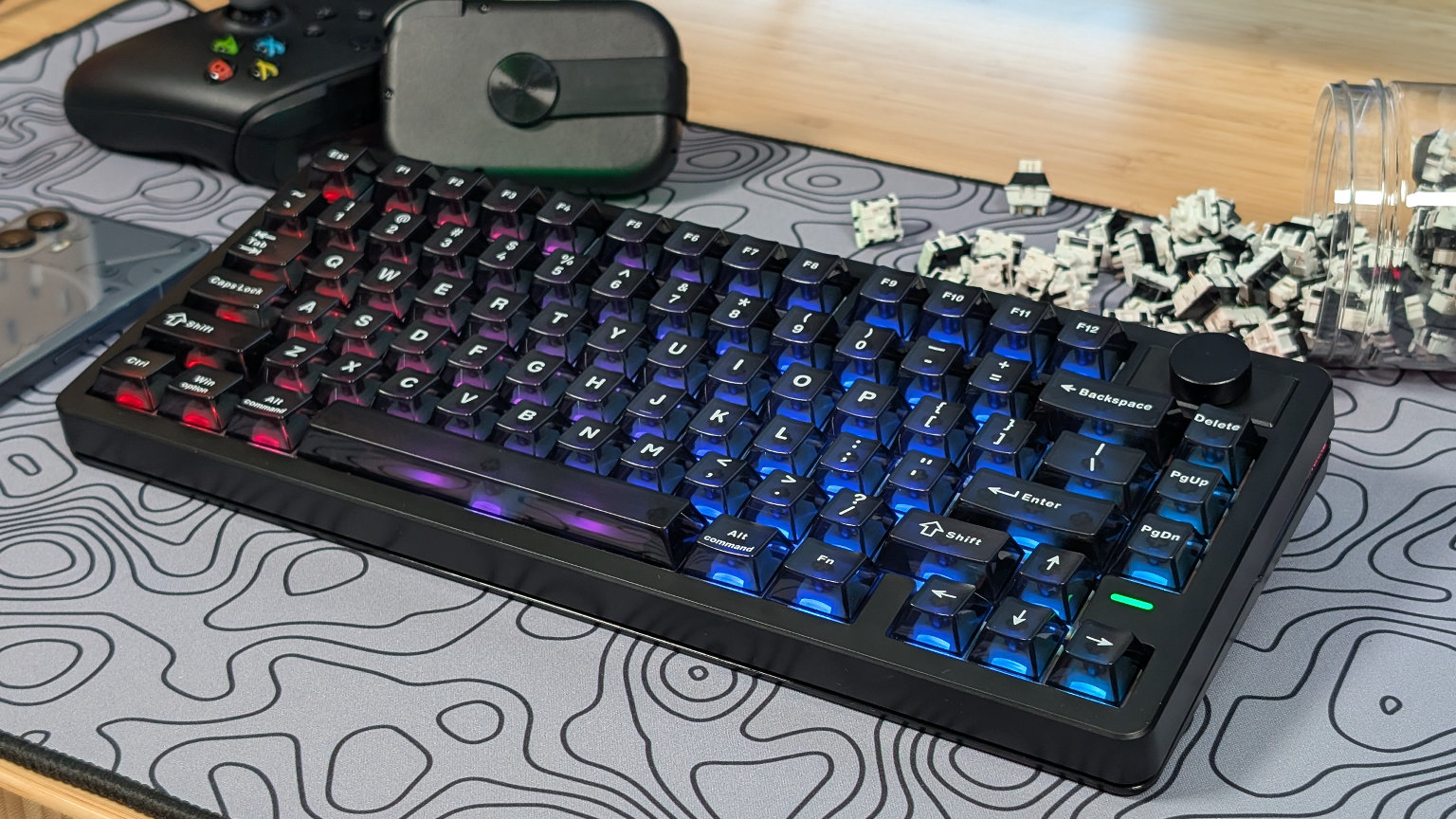 Epomaker HE75 V2 Desk Setup
