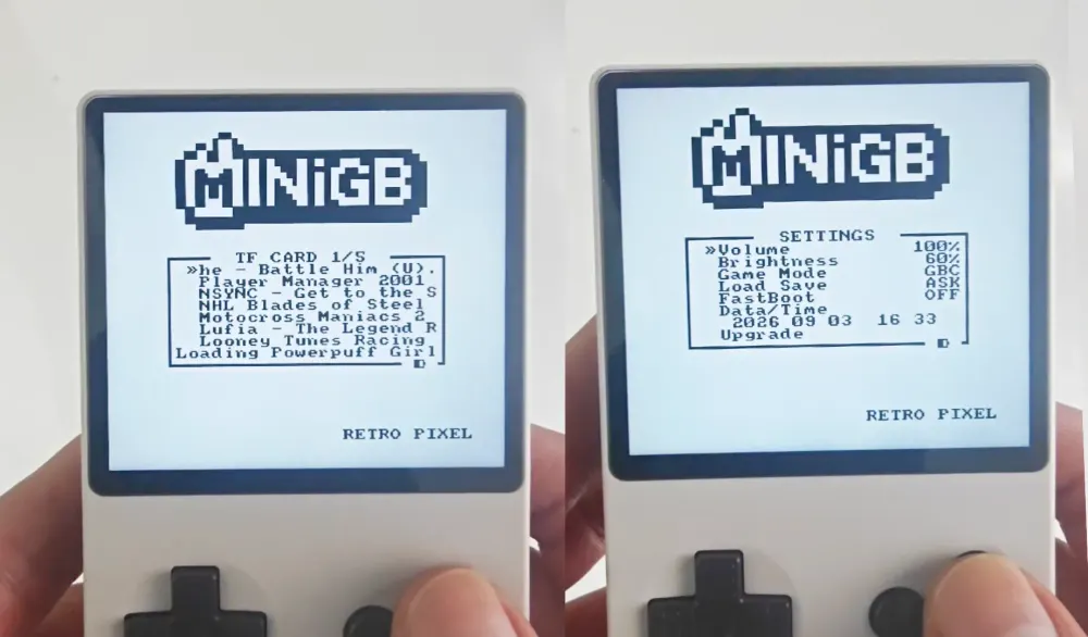 FunnyPlaying Mini GB Software | Retro Handhelds FunnyPlaying Mini GB Software