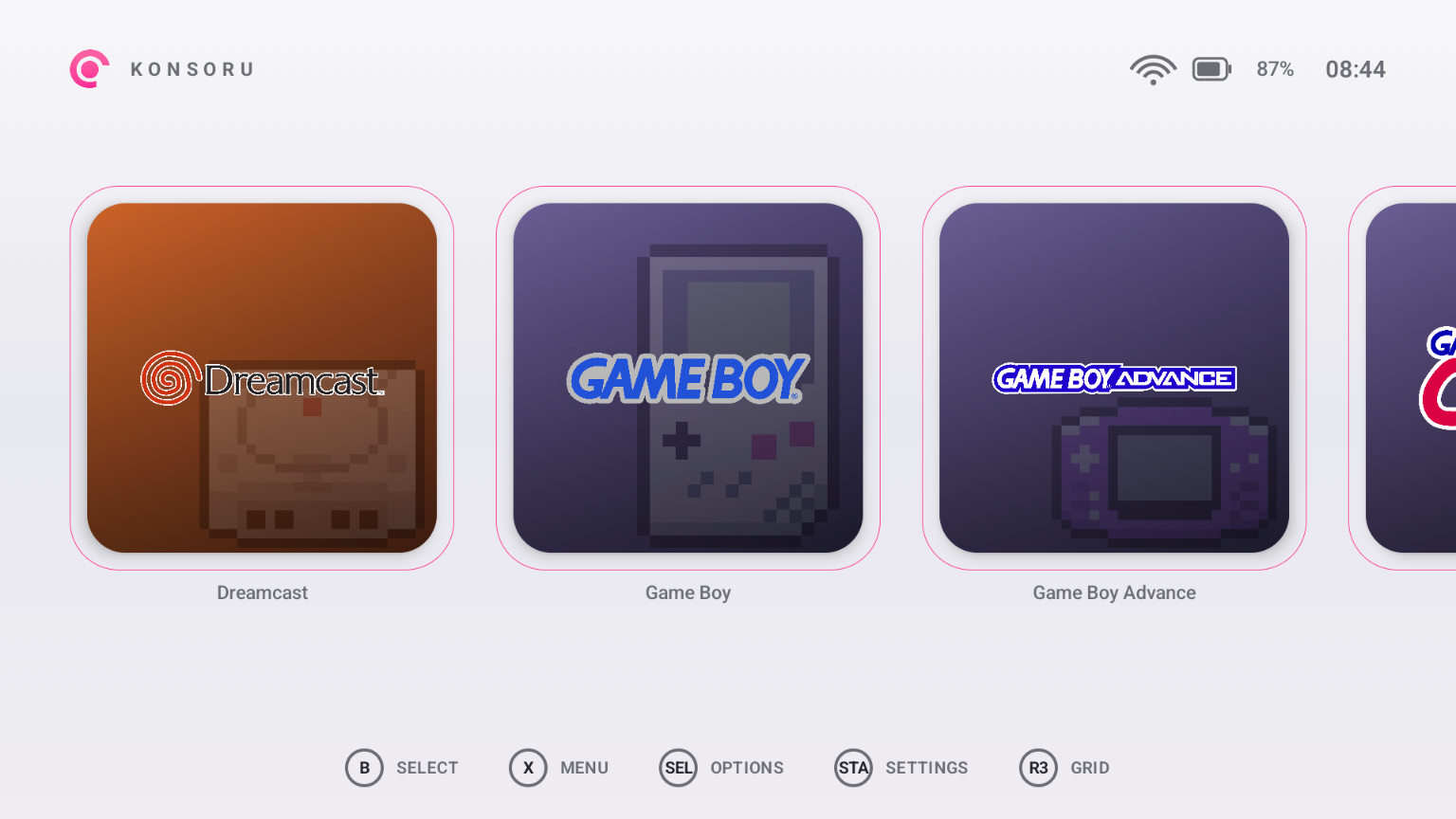Konsuru Launcher | Retro Handhelds Konsuru Launcher