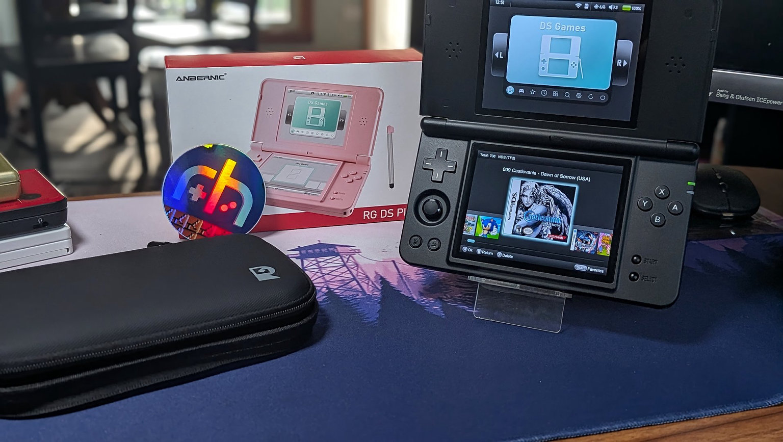 Anbernic_RG_DS+_Castlevania_Menu | Retro Handhelds Anbernic_RG_DS+_Castlevania_Menu