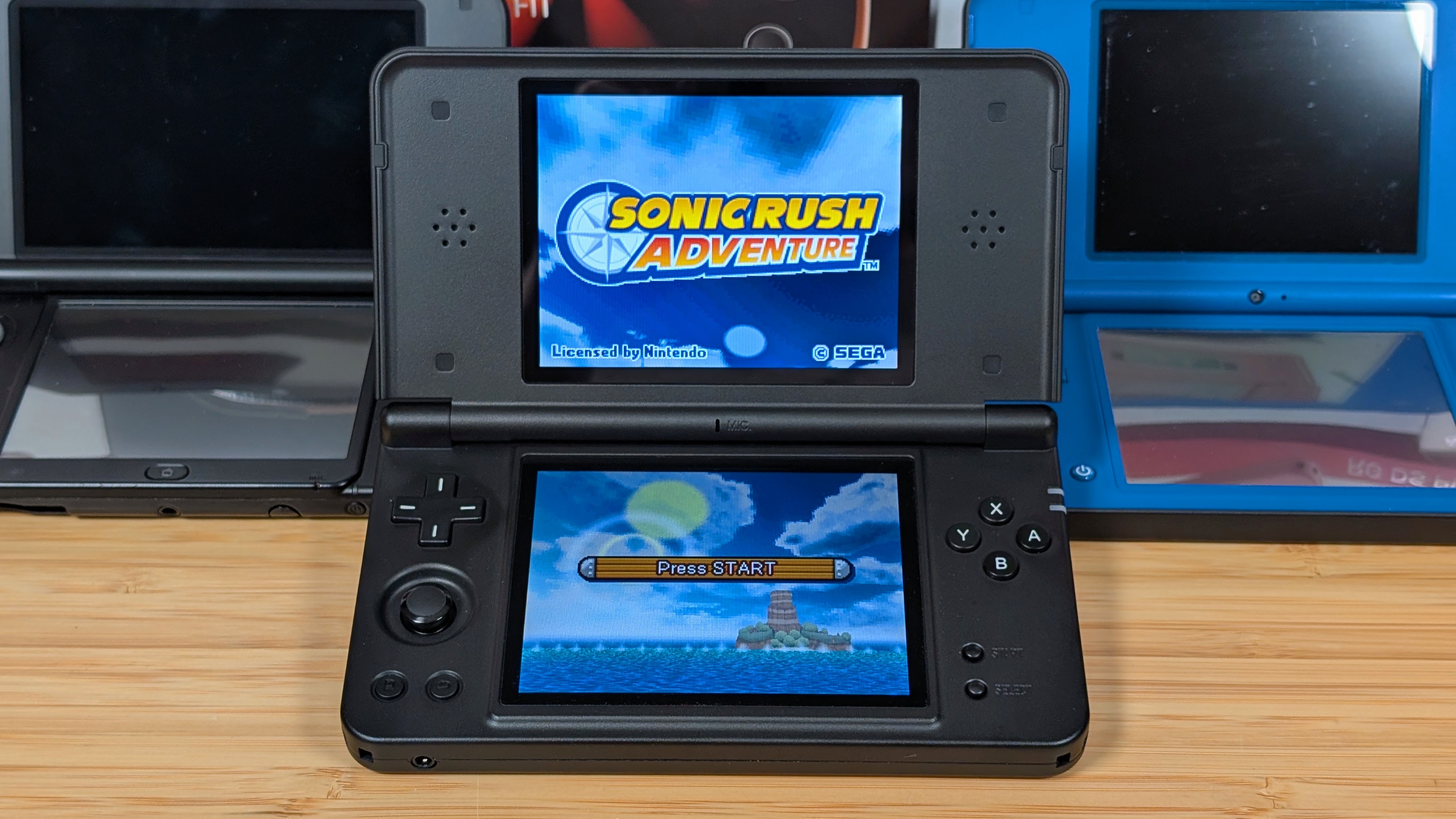 RG DS Plus Sonic Rush Adventure | Retro Handhelds RG DS Plus Sonic Rush Adventure