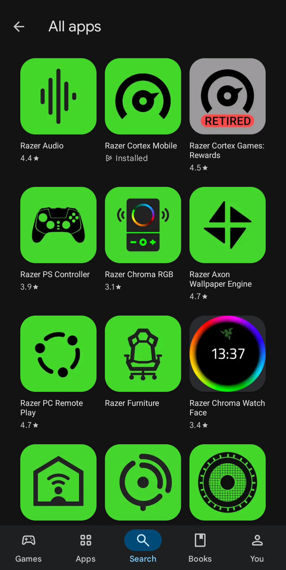 Razer App Lineup