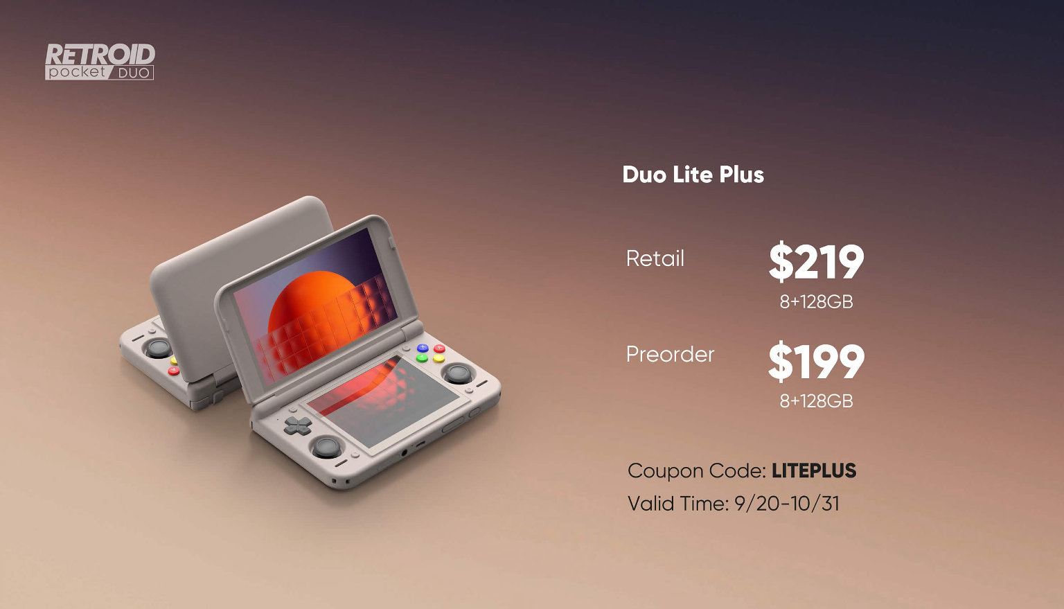 Retroid Duo Lite Plus | Retro Handhelds Retroid Duo Lite Plus