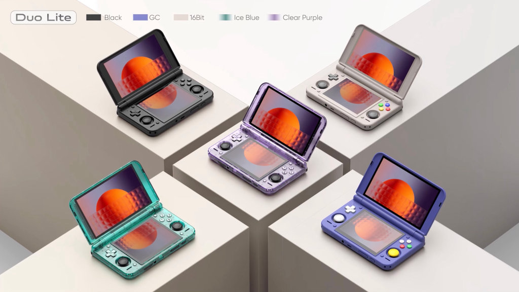 Retroid Pocket Duo Lite Color Options 1024x576 | Retro Handhelds Retroid Pocket Duo Lite Color Options 1024x576