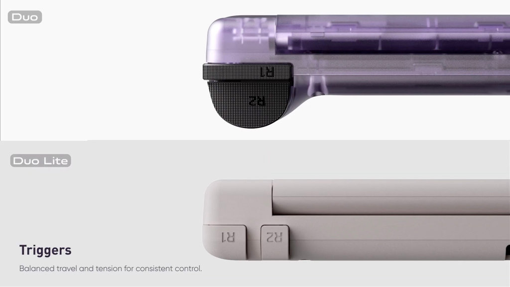 Retroid Pocket Duo vs Pocket Duo Lite Triggers 1024x576 | Retro Handhelds Retroid Pocket Duo vs Pocket Duo Lite Triggers 1024x576