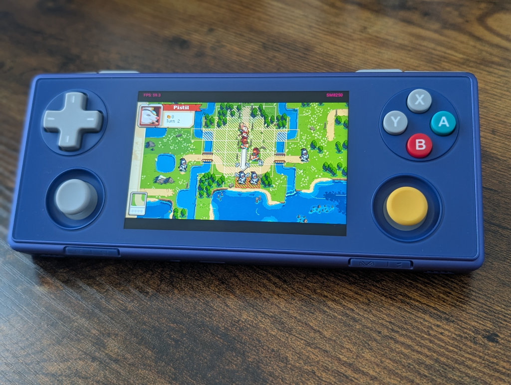 Wargroove 2 on Switch on Pocket Micro 2 1024x771