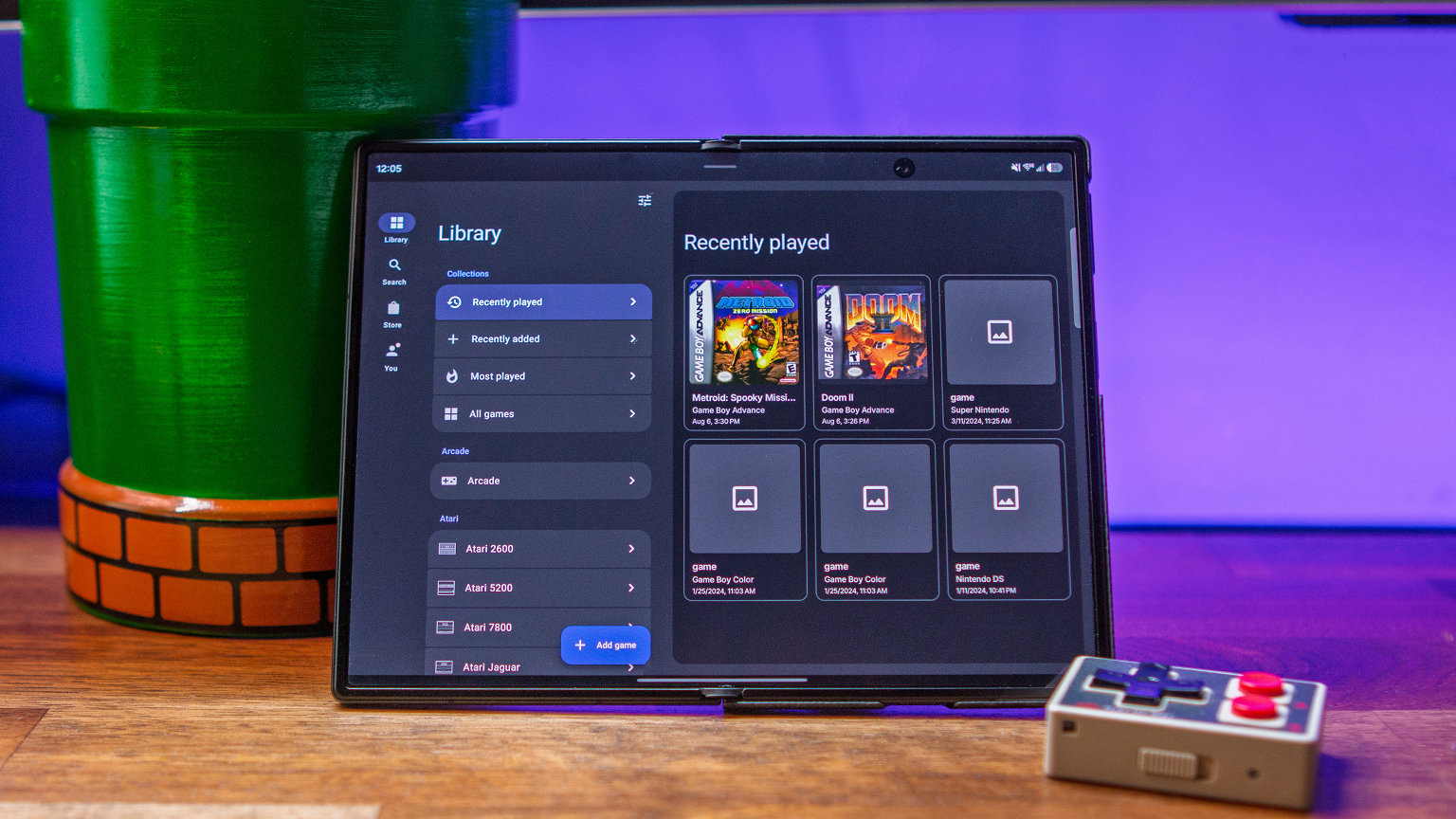 Afterplay App on Galaxy Z Fold 8