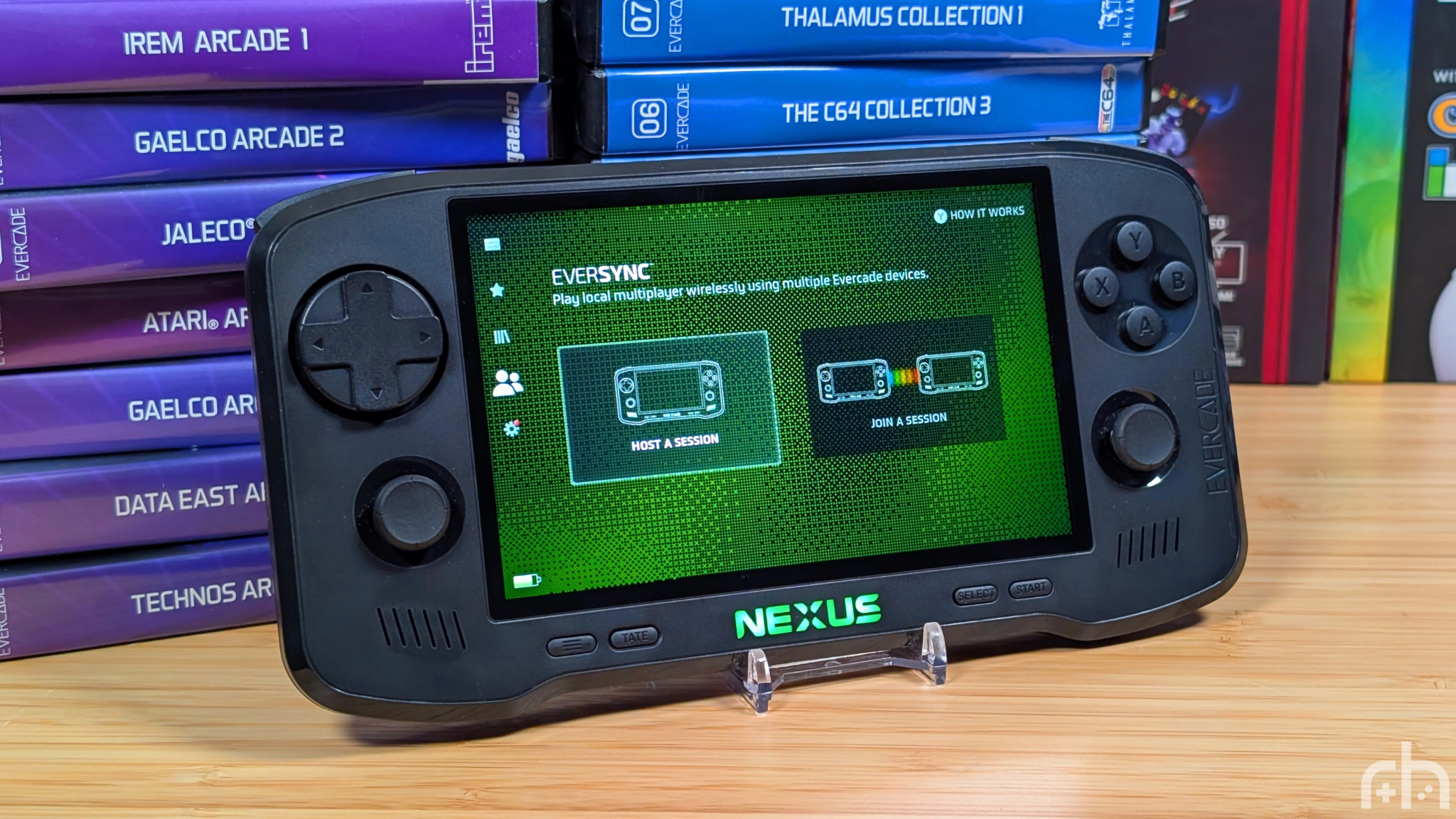 Evercade Nexus Software | Retro Handhelds Evercade Nexus Software