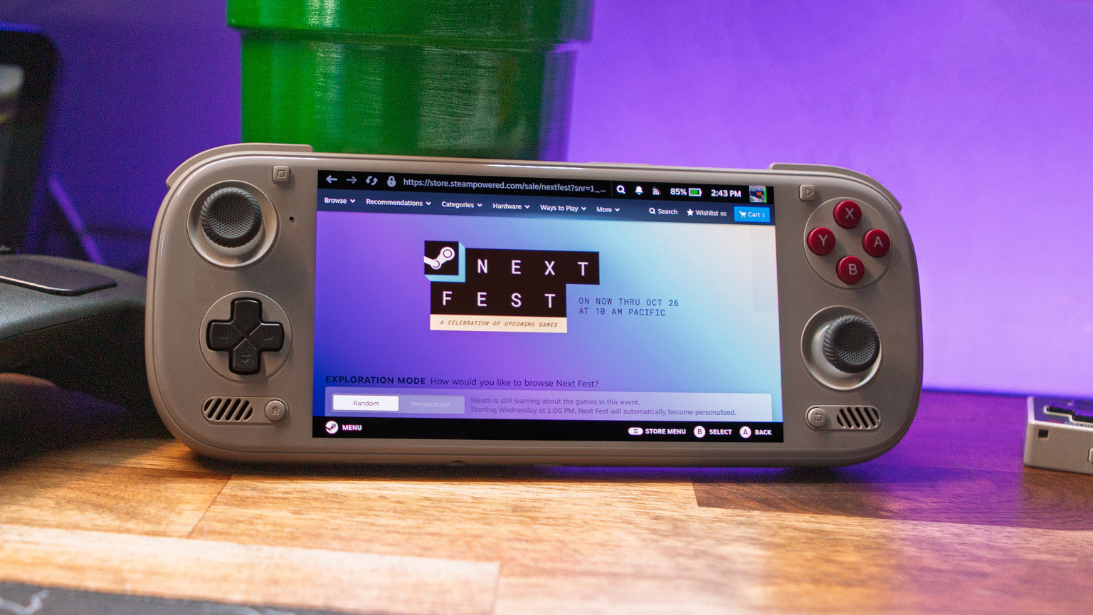Steam Next Fest October 2026 | Retro Handhelds Steam Next Fest October 2026